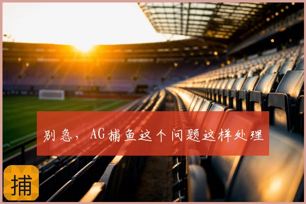 别急，AG捕鱼这个问题这样处理